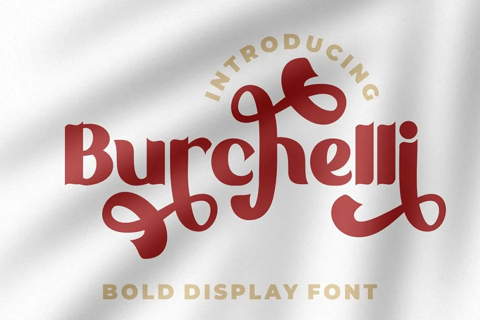 Burchelli Bold Display Sans Font