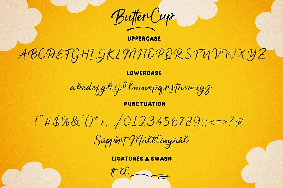 Butter Cup Font