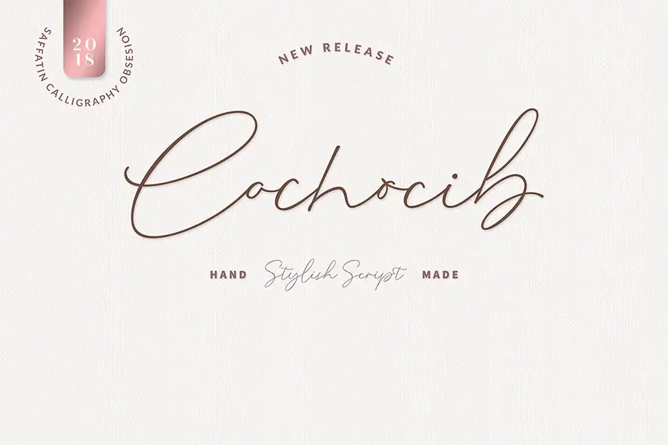 Cochocib Script Font