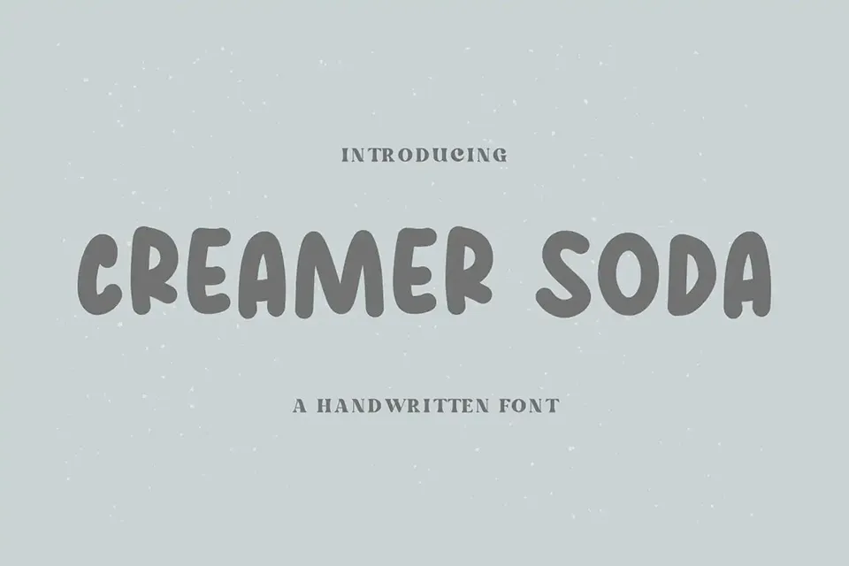 Creamer Soda Font