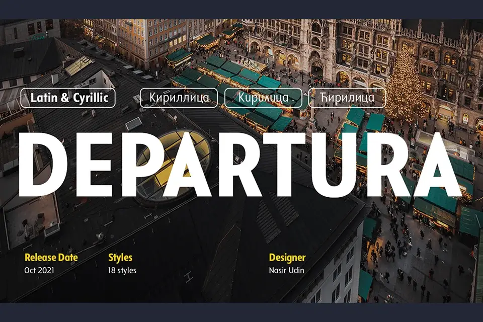 Departura Font