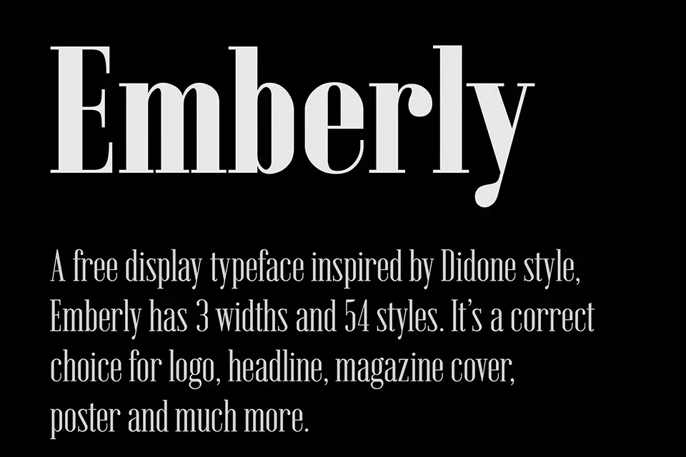 Emberly Font Family