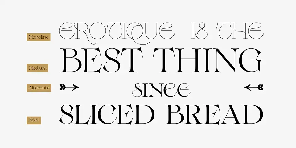 Erotique Font