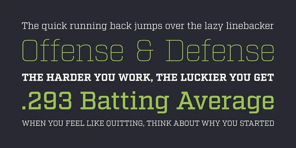 Factoria Font Family