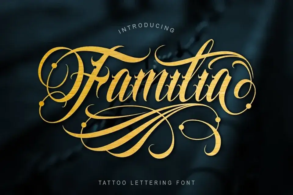 Familia Tattoo Font