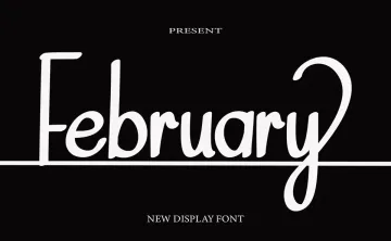 February Font