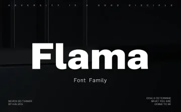 Flama Font Family