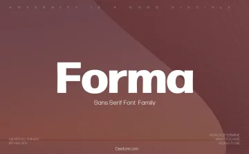 Forma Font Family