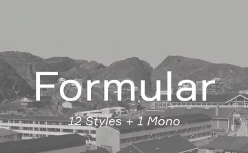 Formular Font Family