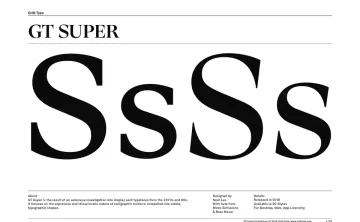 GT Super Font Family