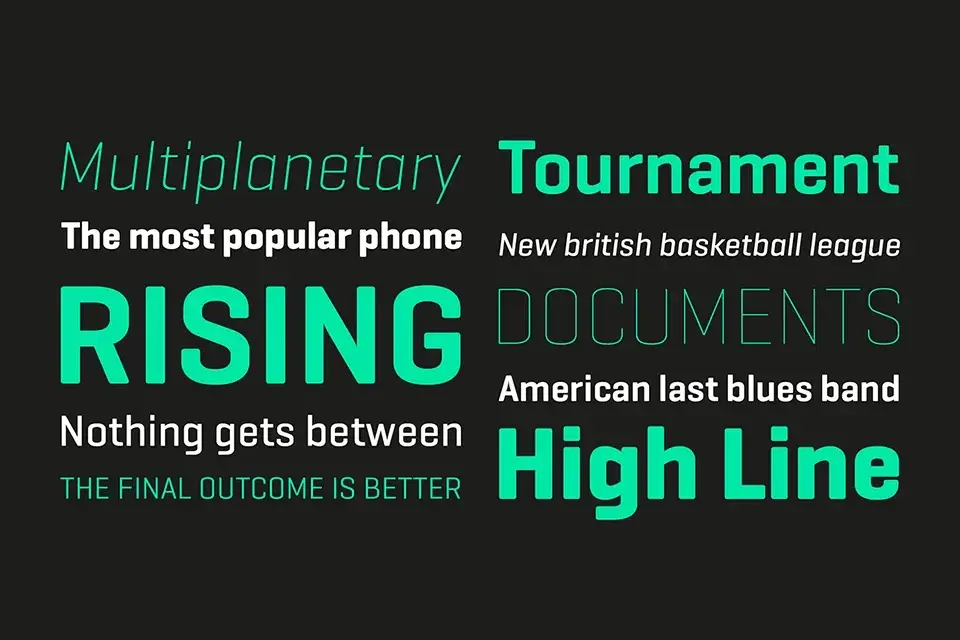 Geogrotesque Font Family