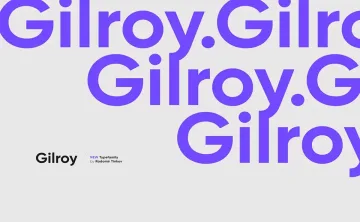 Gilroy Font Family