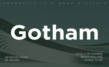 Gotham Font Family