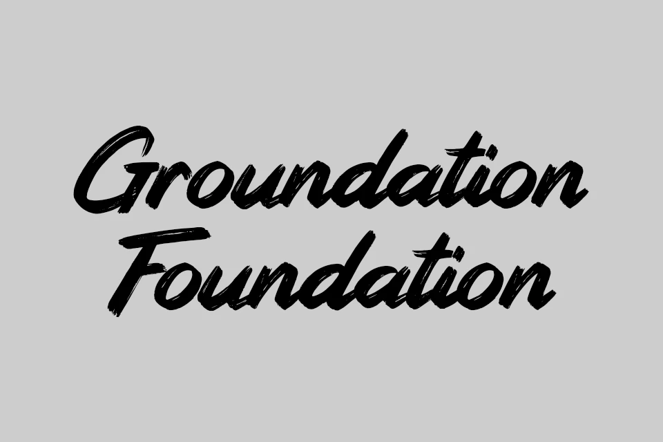 Groundation Foundation Font download