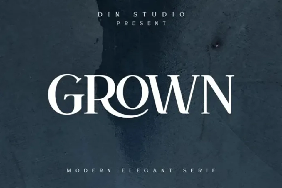 Grown Font