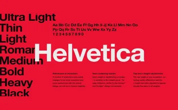 Helvetica Font Family