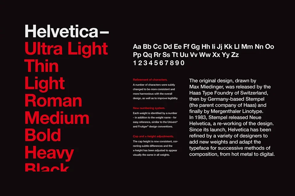 Helvetica Font download 