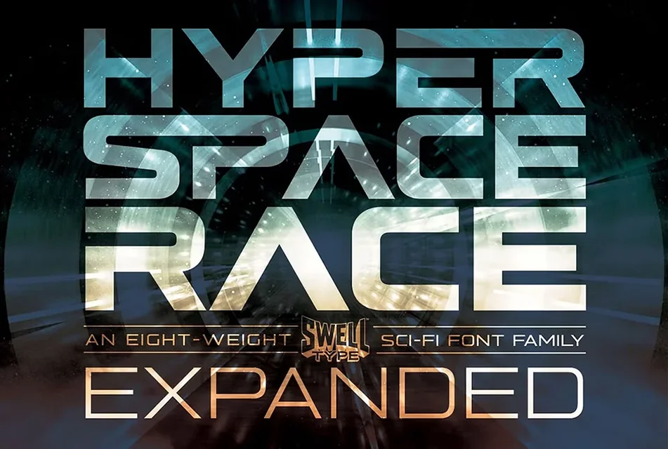 Hyperspace Race Font Family