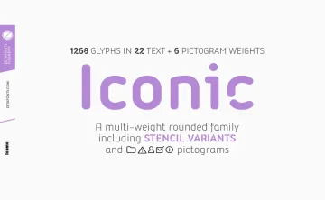 Iconic Font Family