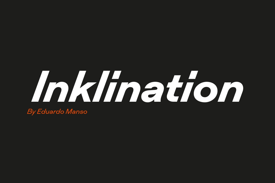 Inklination Font Family