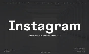 Instagram Sans Font Family