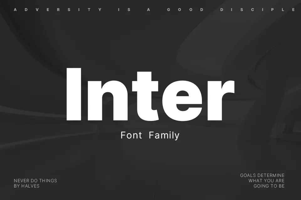 Inter Font Family