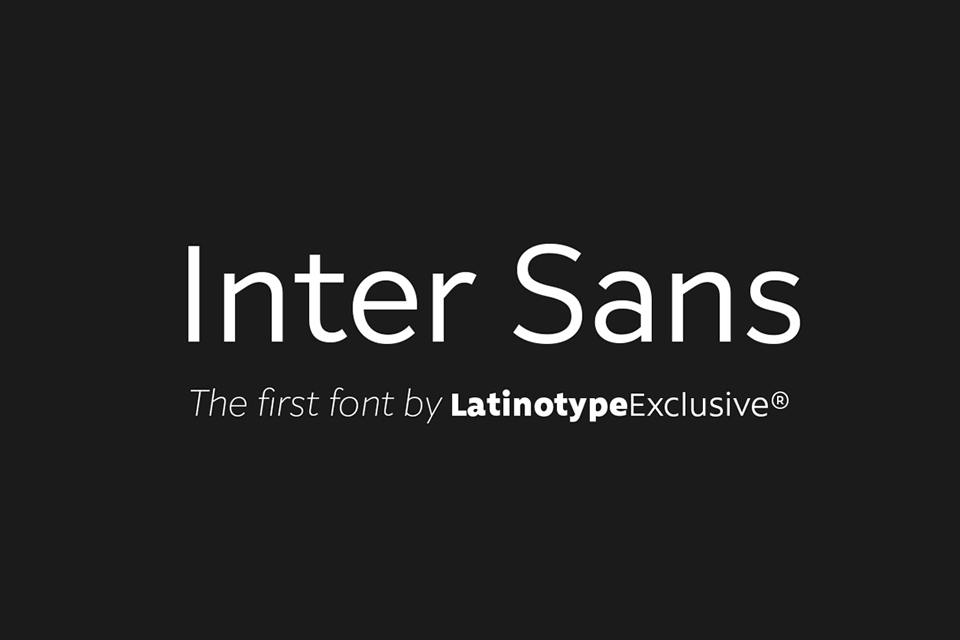 Inter Sans Font Family