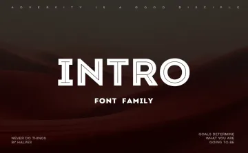 Intro Font