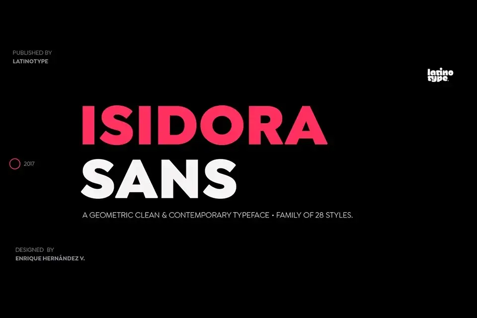 Isidora Sans Font Family