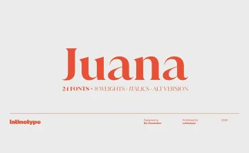 Juana Font Family