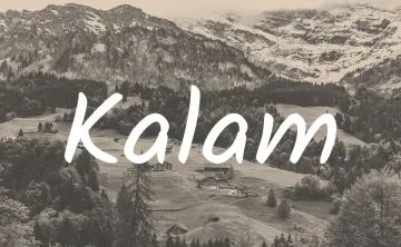 Kalam Font