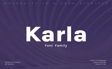 Karla Font Family