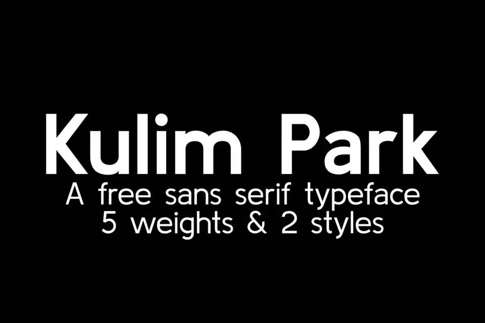 Kulim Park Font Family