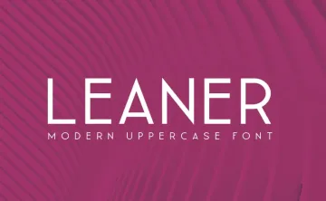 Leaner Font Family