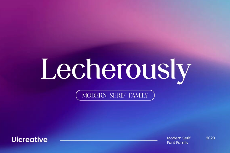 Lecherously Font Family