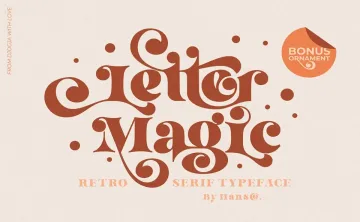 Letter Magic Font