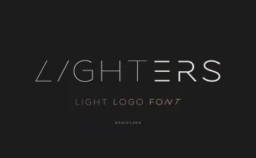 Lighters Font