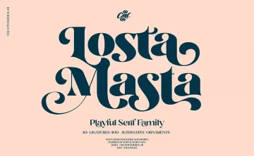 Losta Masta Font Family