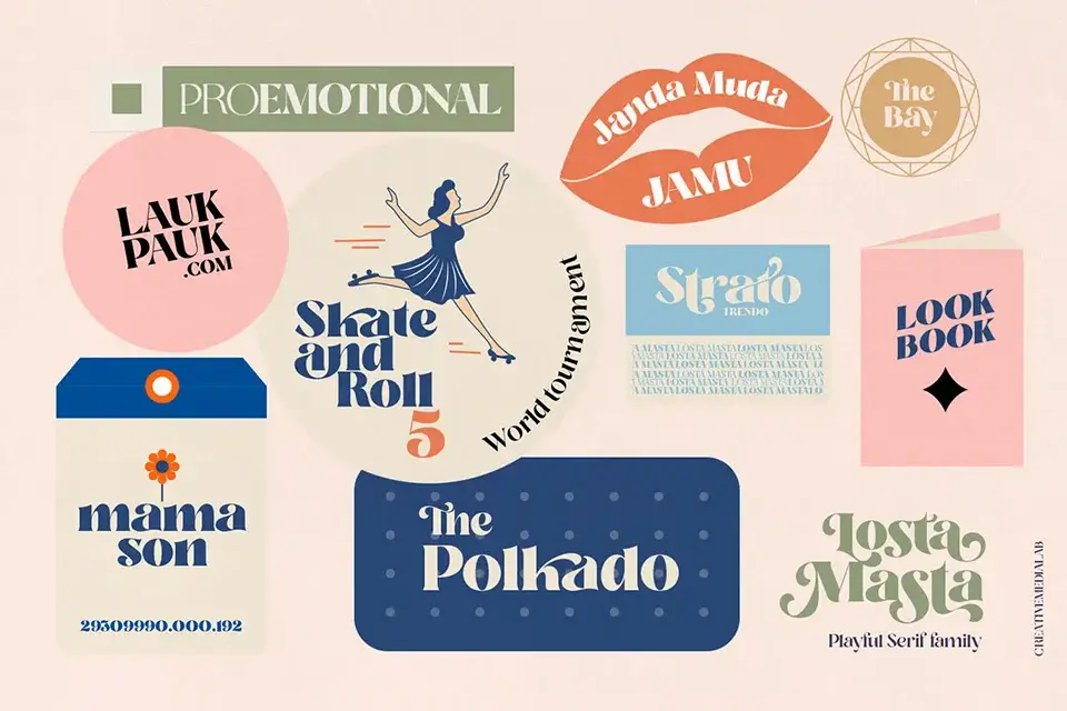 Losta Masta Font Family