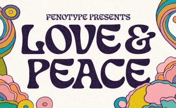 Love And Peace Font