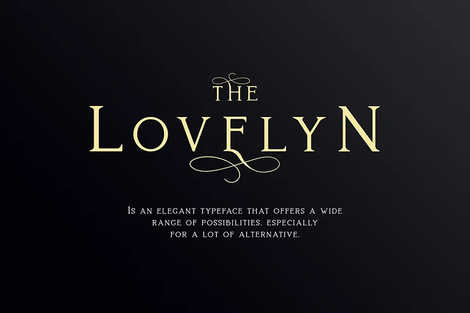 Lovelyn typeface download