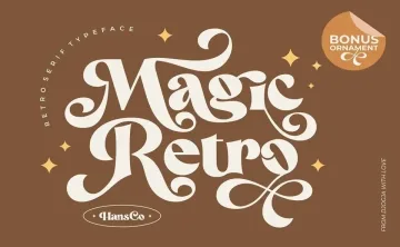 Magic Retro Font