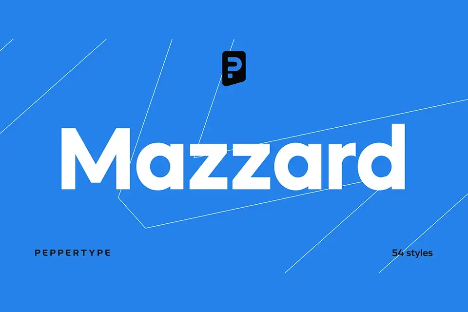 Mazzard Font Family