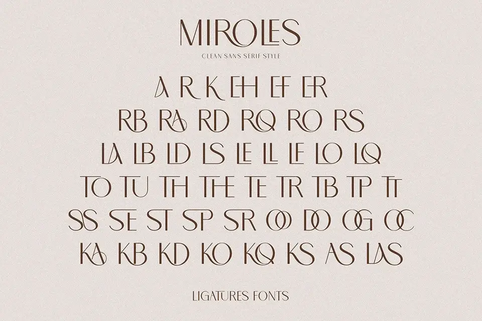 Miroles Font