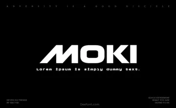 Moki Font