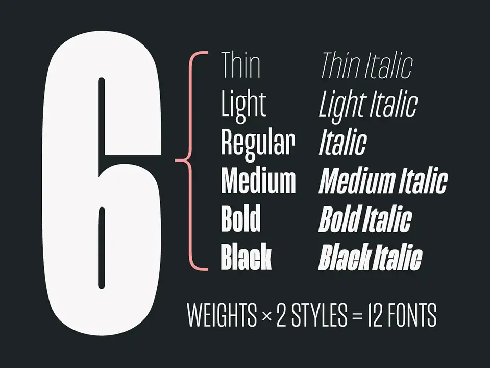 Mongoose Font Family