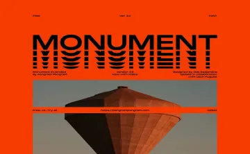 Monument Extended v3.0 Font Family