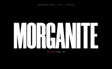 Morganite Pro Font Family