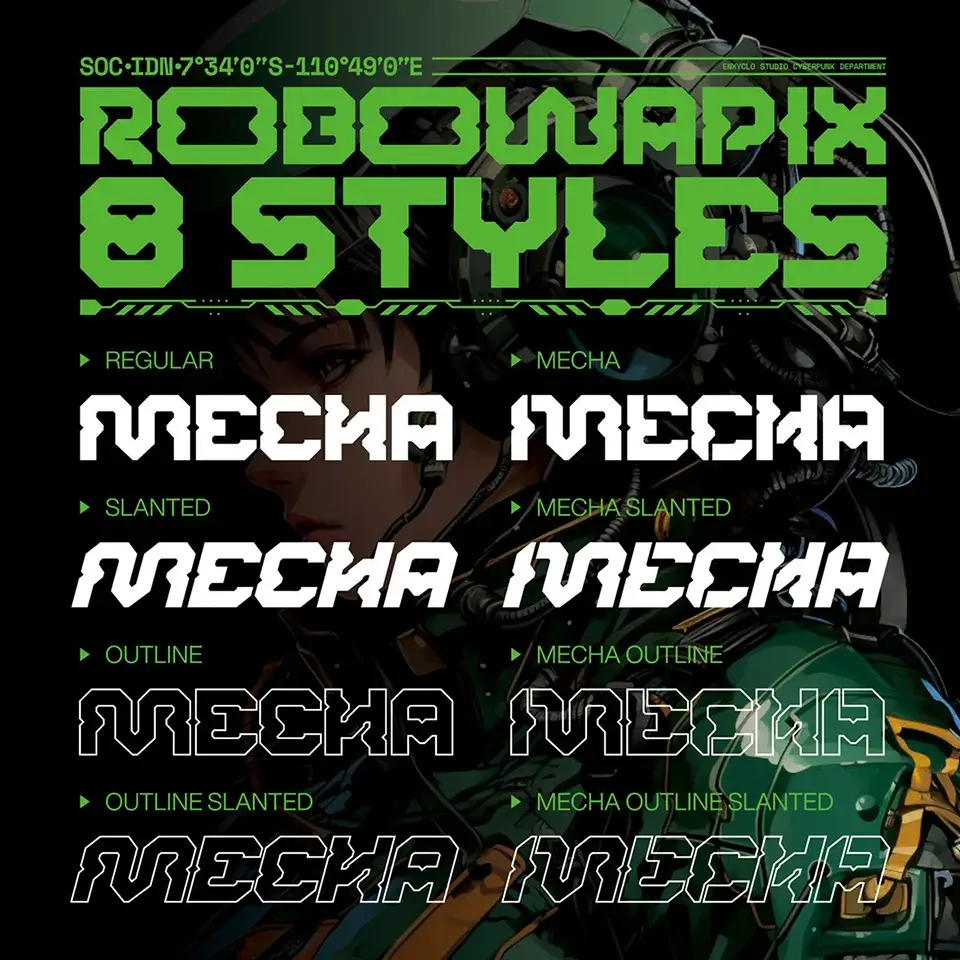 Ncl Robowapix Font