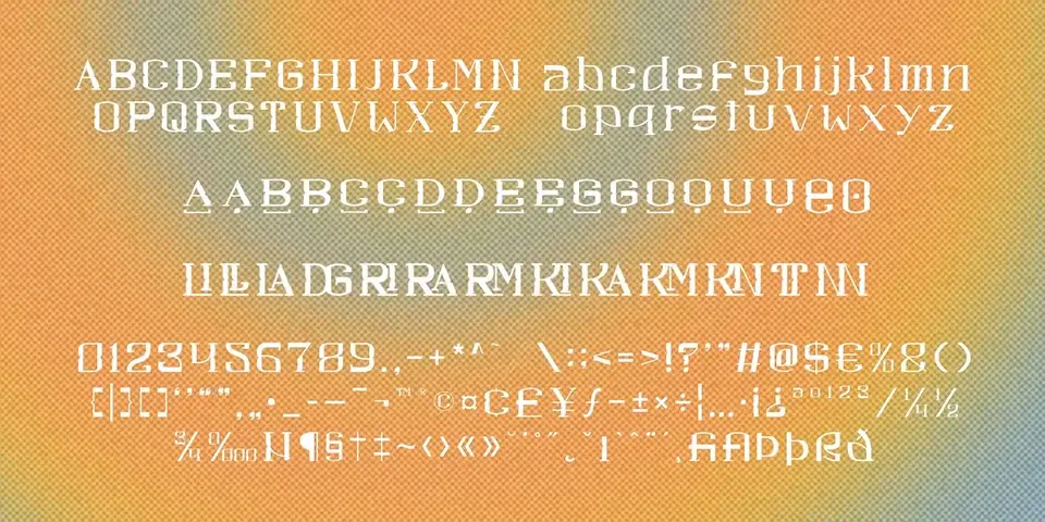 Nympho Display Font